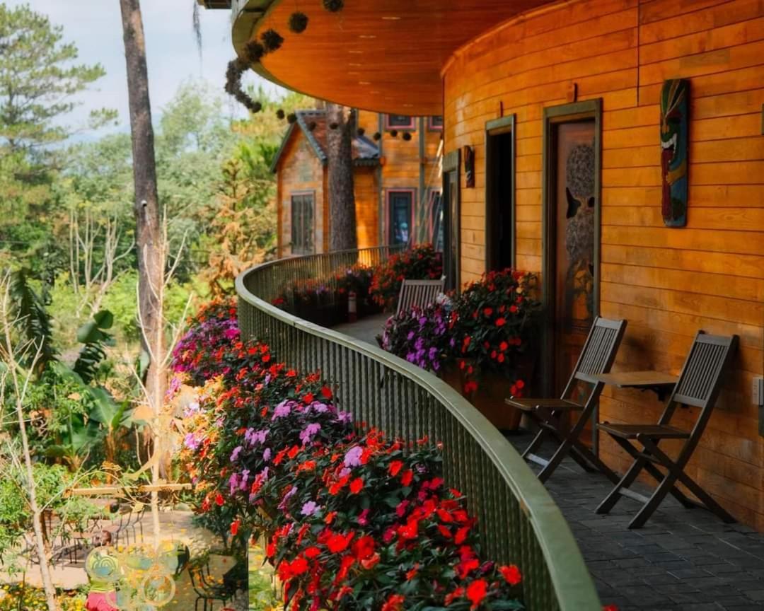 Hotel Rosie Garden Mang Den Kon Von Kla Exteriér fotografie