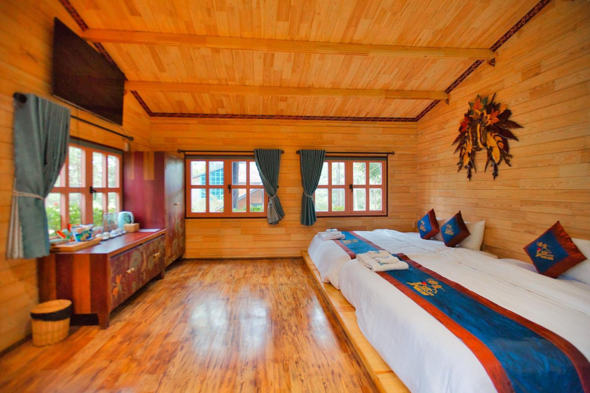 Hotel Rosie Garden Mang Den Kon Von Kla Exteriér fotografie
