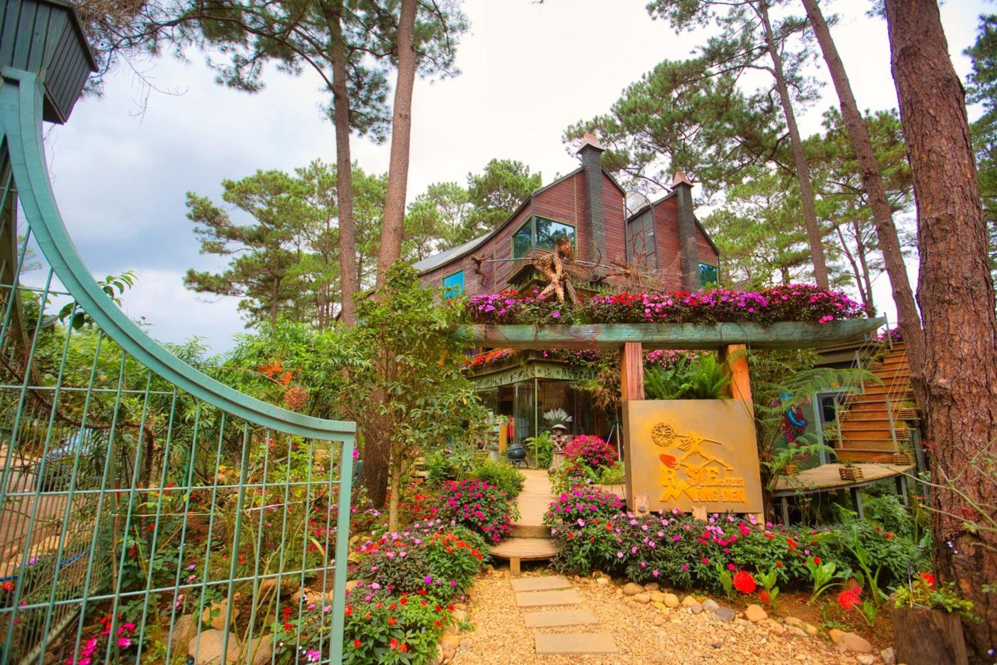 Hotel Rosie Garden Mang Den Kon Von Kla Exteriér fotografie